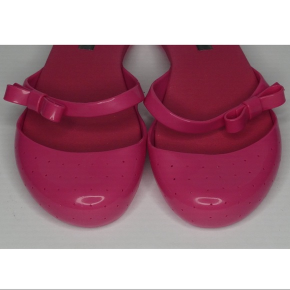 ✨HP!✨ ⏰ Melissa Love Li Pink Sandals NWT - Picture 5 of 9